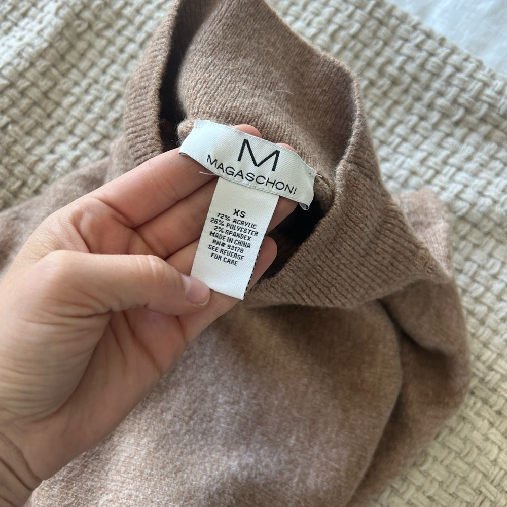 light brown long sweater long sleeve - worn handful of times. Smoke free home